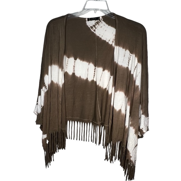 T Party Tie Dyed Cover-Up with Fringe - Picture 1 of 7